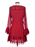 Aqua 100% Polyester Red Cocktail Dress Size S - photo 2