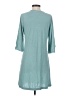 Cabernet Solid Teal Casual Dress Size XS - photo 2
