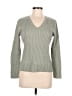 Jeanne Pierre 100% Cotton Gray Pullover Sweater Size M - photo 1