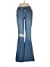 FRAME Hearts Blue Jeans Size 30 waist - photo 1