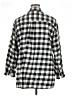 Levi's 100% Cotton Checkered-gingham Black 3/4 Sleeve Button-Down Shirt Size 1X - photo 2