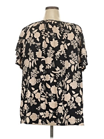 Croft & Barrow Short Sleeve Blouse (view 2)