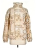 O'Neill Print Tan Pullover Sweater Size S - photo 1