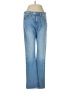 FRAME Denim 100% Cotton Solid Blue Jeans Size 26 waist - photo 1