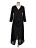 Zara 100% Polyester Black Casual Dress Size L - photo 1