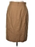Ann Taylor Solid Tan Casual Skirt Size 10 Petite - photo 2