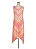 Apt. 9 Chevron-herringbone Orange Casual Dress Size XL - photo 1