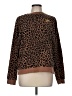 Nike 100% Polyester Animal Print Brown Pullover Sweater Size M - photo 1