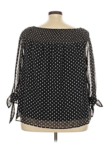 AB Studio 3/4 Sleeve Blouse (view 2)