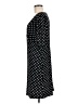 Connected Apparel Polka Dots Black Casual Dress Size 6 - photo 5