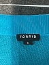 Torrid 100% Viscose Teal Cardigan Size 5X Plus (6) - photo 7