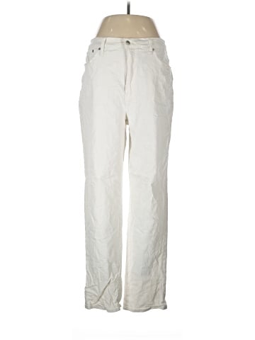 Madewell The Tall Perfect Vintage Straight Jean in Tile White (view 1)
