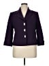 Tahari by ASL Purple Blazer Size 14 - photo 1