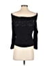 St. John Black 3/4 Sleeve Top Size 6 - photo 2