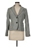 Banana Republic Tweed Gray Wool Blazer Size 6 - photo 1
