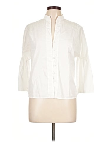 Les Copains 3/4 Sleeve Button-Down Shirt (view 1)