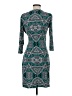 Laundry by Design Paisley Green Cocktail Dress Size 4 - photo 2