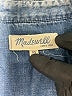 Madewell 100% Cotton Blue Romper Size XS - photo 4