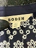 Boden Blue Black Long Sleeve Blouse Size 12 - photo 7