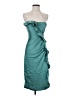 Jonathan Simkhai Teal Cocktail Dress Size 0 - photo 1