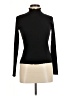 Topshop Black Long Sleeve Top Size 8 - photo 1