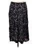 J.Jill Print Black Casual Skirt Size S - photo 1