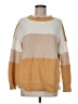 Unbranded Color Block Tan Pullover Sweater Size M - photo 1