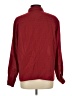 Laura Scott 100% Polyester Burgundy Long Sleeve Blouse Size L - photo 2