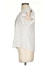 Mine 100% Polyester Ivory Sleeveless Blouse Size S - photo 5