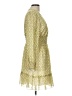 Max Studio 100% Polyester Yellow Cocktail Dress Size L - photo 4