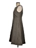 J.Crew 100% Wool Solid Gray Casual Dress Size 4 - photo 5