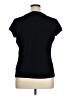 Worthington Black Short Sleeve Top Size XL - photo 2