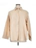 North Style Solid Tan Long Sleeve Button-Down Shirt Size 1X - photo 1