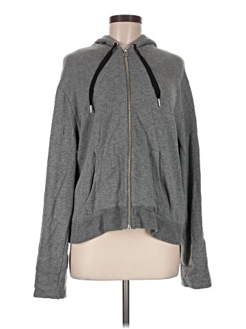 T by Alexander Wang Zip Up Hoodie (view 1)