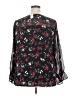 Lane Bryant 100% Polyester Black Long Sleeve T-Shirt Size 18 - photo 2