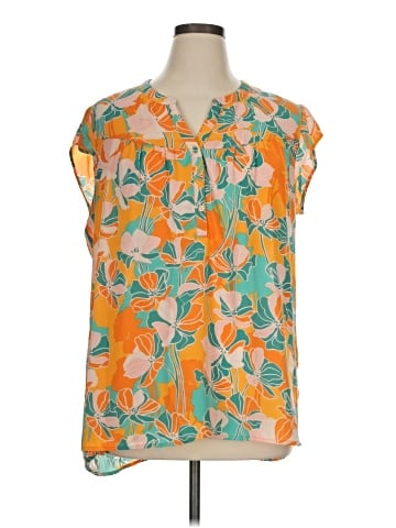 DR2 Short Sleeve Blouse (view 1)