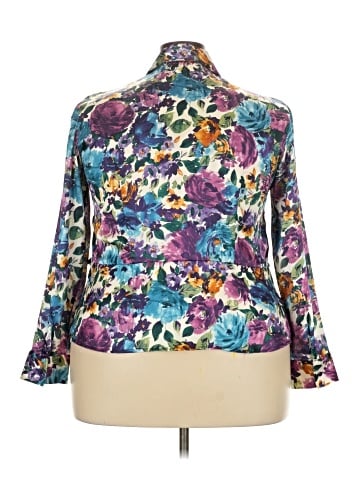Jones New York Signature 3/4 Sleeve Blouse (view 2)