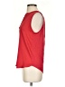 Ann Taylor LOFT 100% Polyester Red Sleeveless Blouse Size S - photo 5