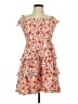 Altar'd State 100% Polyester Floral Orange Cocktail Dress Size M - photo 1