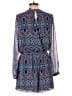 Express 100% Polyester Paisley Blue Romper Size L - photo 2