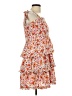Altar'd State 100% Polyester Floral Orange Cocktail Dress Size M - photo 4