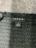 Torrid 100% Polyester Black Short Sleeve Blouse Size 1X Plus (1) - photo 7