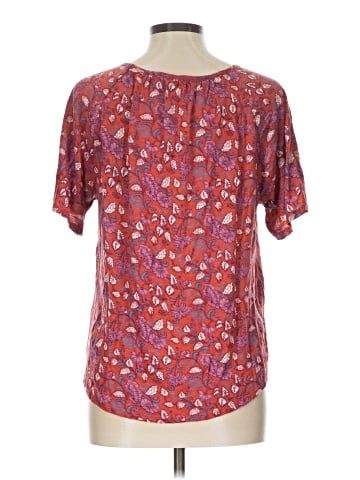 Lucky Brand Short Sleeve Blouse (view 2)