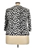 Talbots Animal Print White Cardigan Size 2X - photo 2