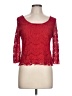 rue21 Red 3/4 Sleeve Top Size L - photo 1