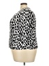 Talbots Animal Print White Cardigan Size 2X - photo 5