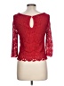 rue21 Red 3/4 Sleeve Top Size L - photo 2