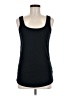 Caslon 100% Cotton Black Tank Top Size M - photo 1