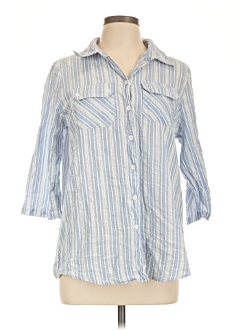 The Paragon 3/4 Sleeve Button-Down Shirt (view 1)