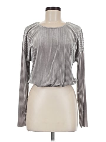 Zara W&B Collection Long Sleeve T-Shirt (view 1)
